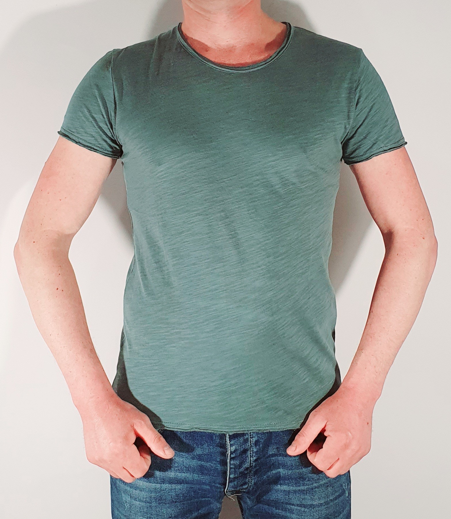 

Футболка мужская Y.TWO JEANS F038 XXL Зеленый