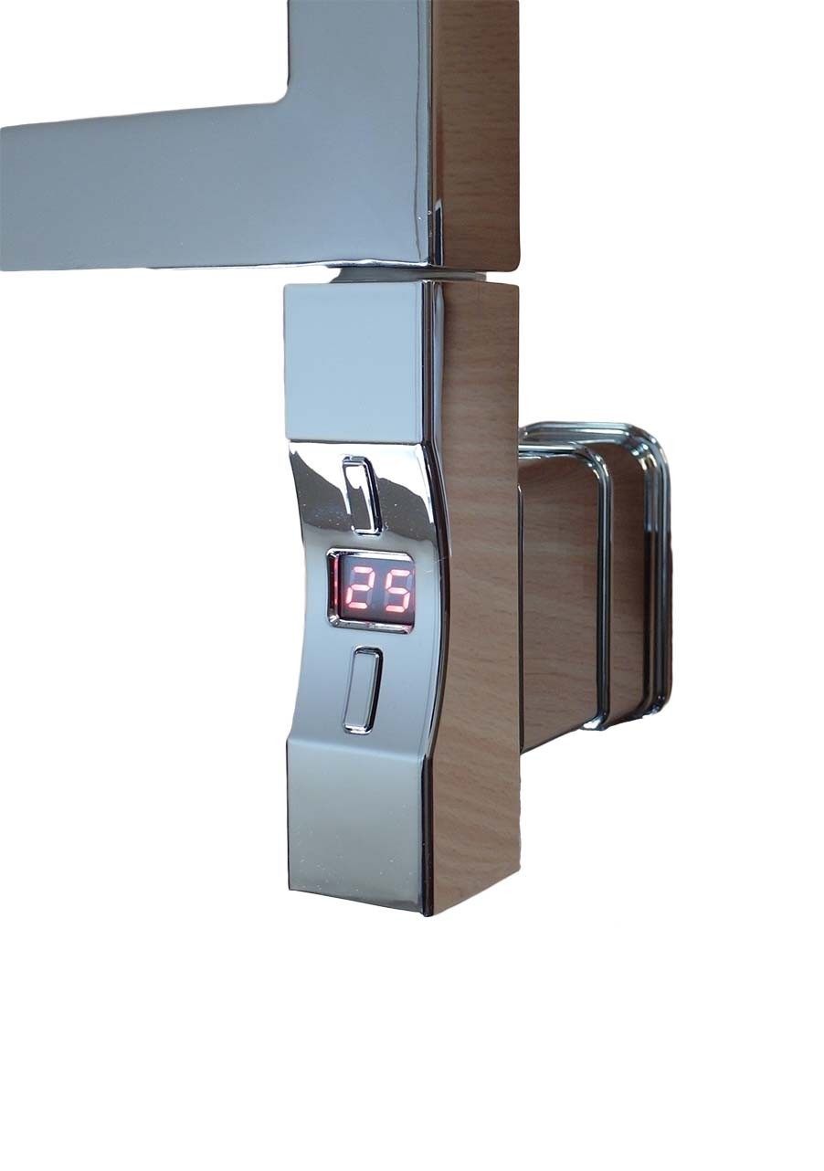 

Электрический тэн для сушилки Heatpol H+ K 30x30 с маскировкой кабеля, пультом ДУ, регулятором, хром (chrome) 300 Вт