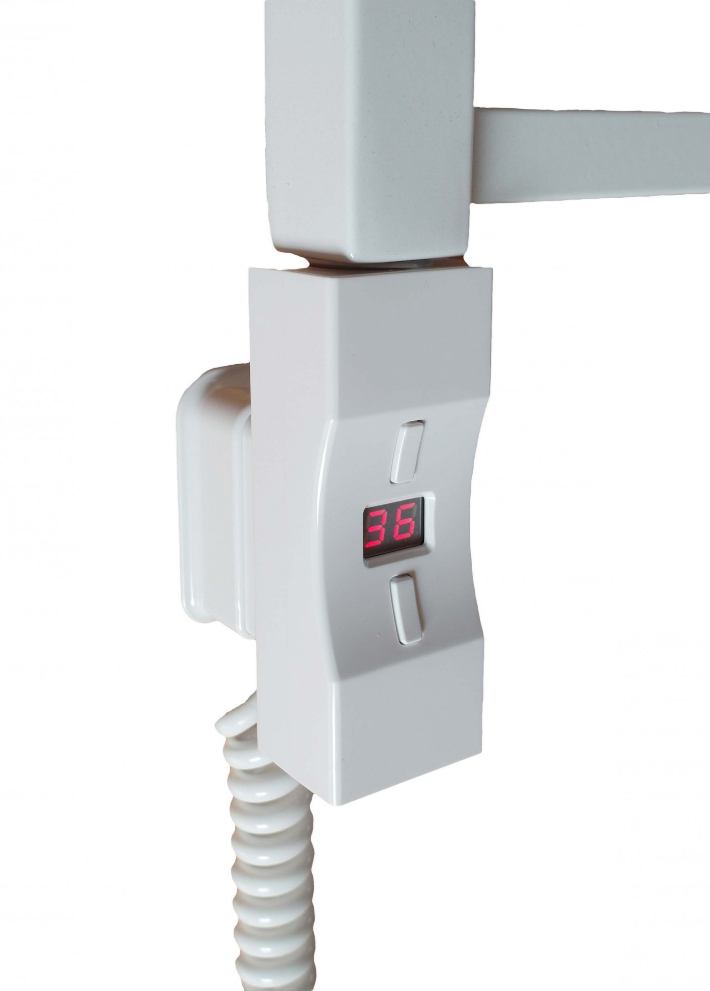 

ТЭН у полотенцесушитель Heatpol H+E P 30x40 с регулятором, белый (white) 600 Вт