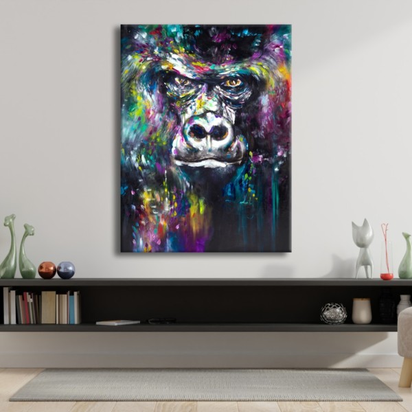 

Картина на холсте Животные Monkey Art 90х120 см.