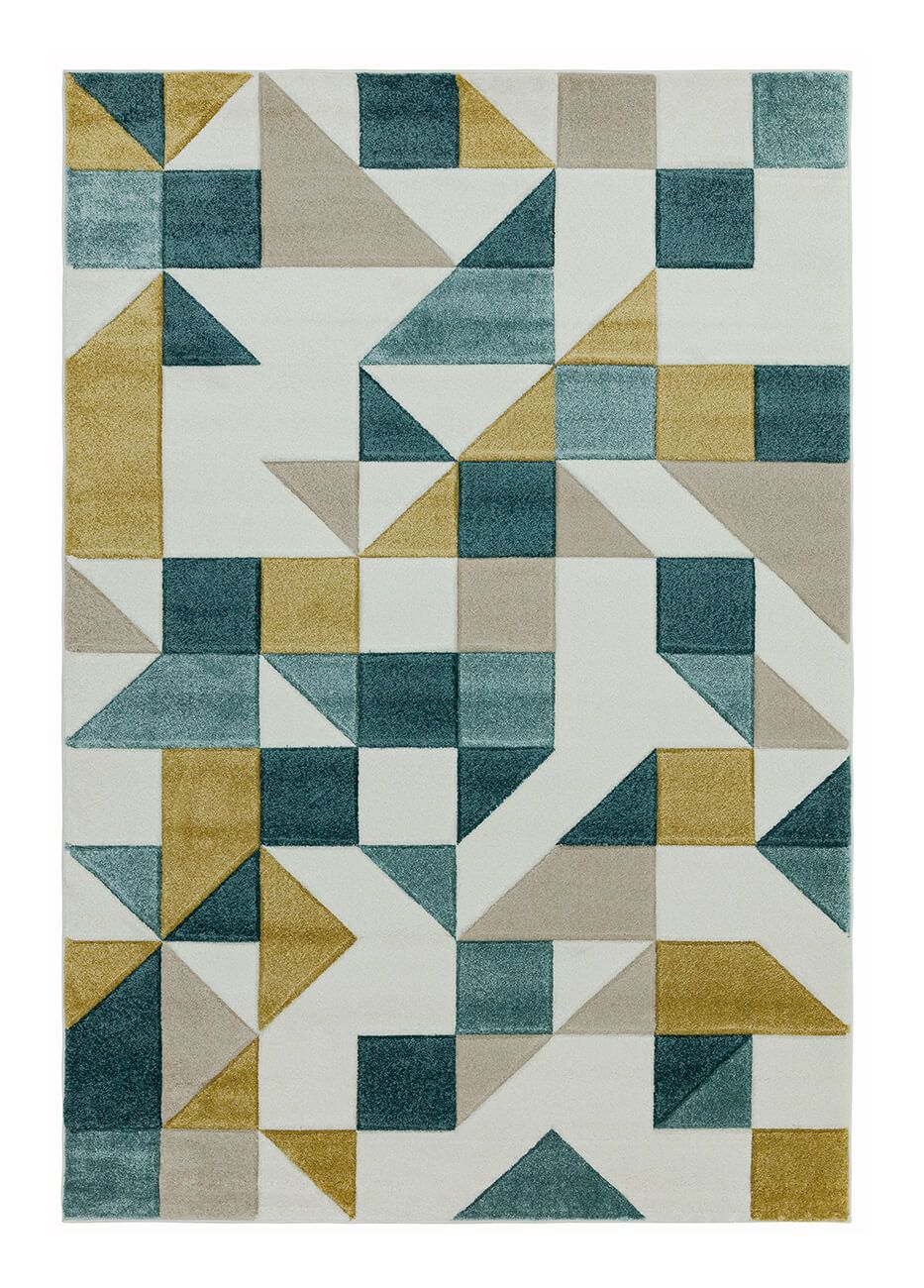 

Ковер Sketch SK03 Shapes Green 160х230 см Зелёный