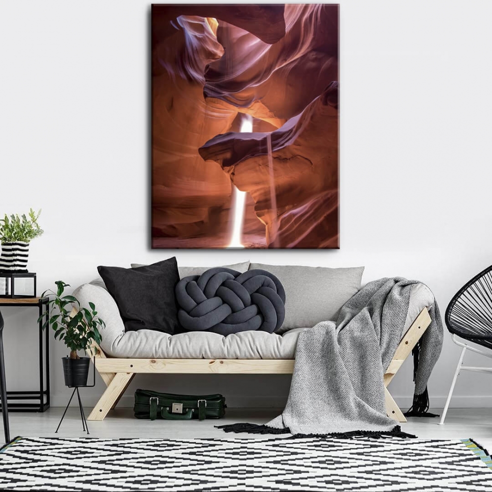

Картина на холсте Для дома Canyon light 90х120 см.