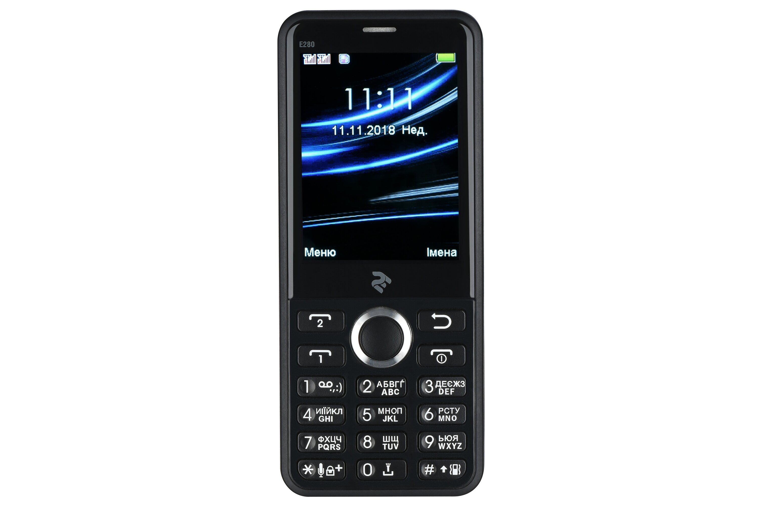 

Мобильный телефон 2E E280 2018 Dual Sim Black