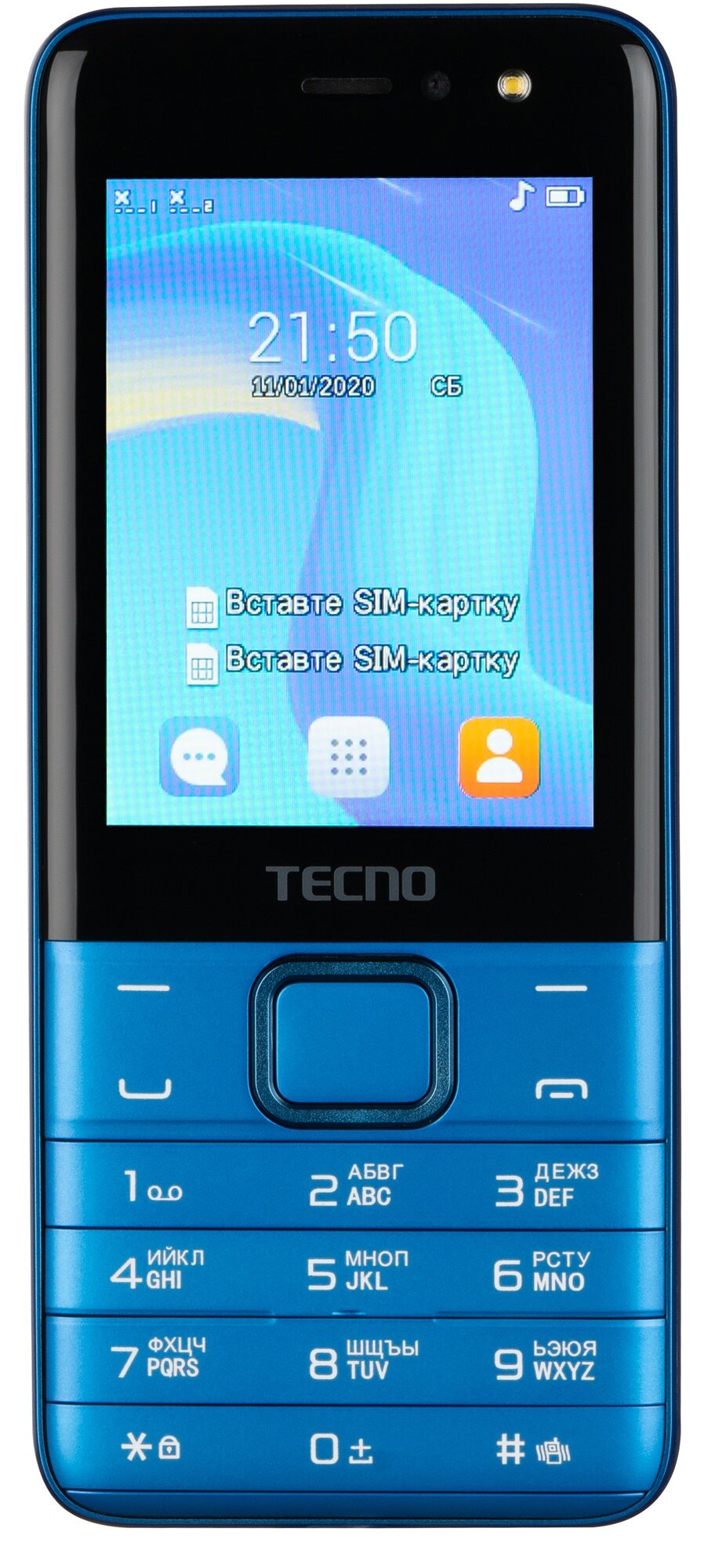

Мобильный телефон TECNO T474 Dual SIM Blue