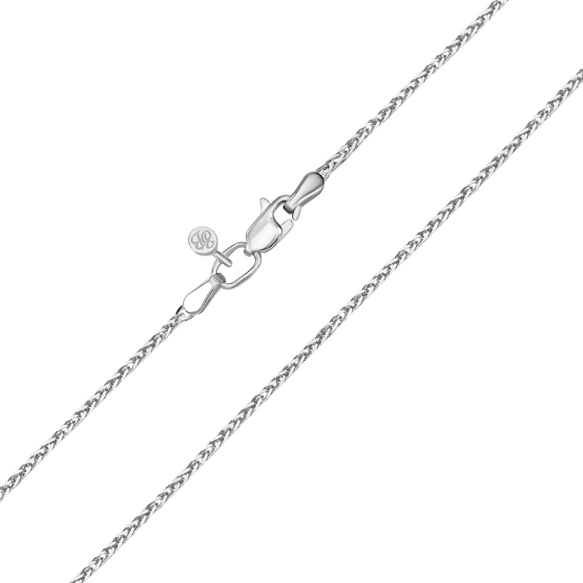 

Цепь из белого золота Колосок 000106077 50 размера