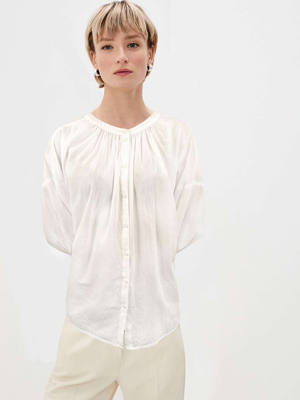 

Блузка Monki 793598b47  Белая, Блузка Monki 793598b47 M Белая