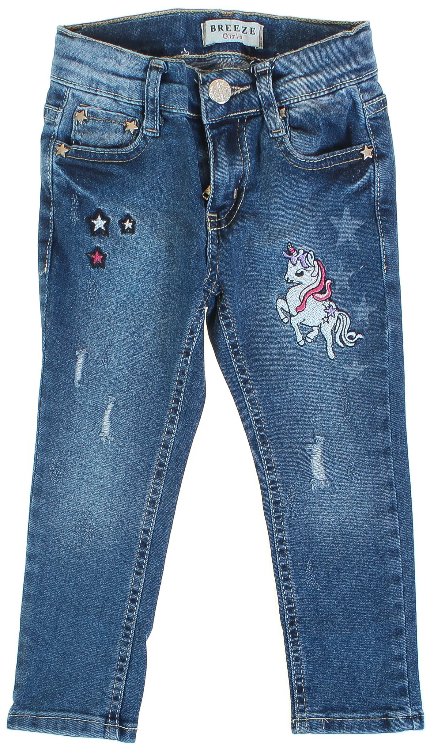 

Брюки Джинсовые Breeze Синий 110 см 20254