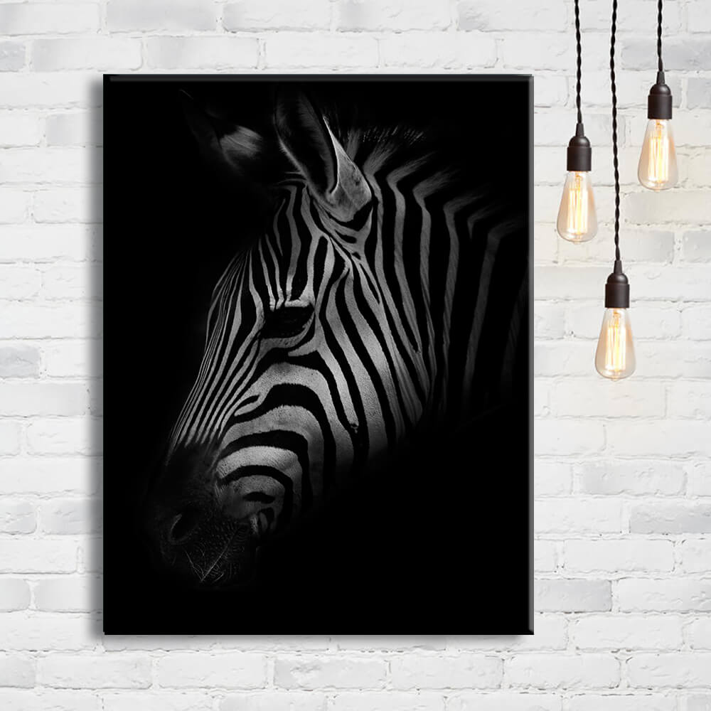 

Картина на холсте Животные Black Zebra 50х65 см.