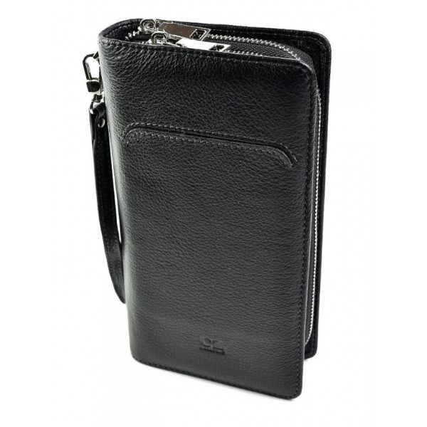 

Борсетка из натуральной кои PortMan 7M-106 Black