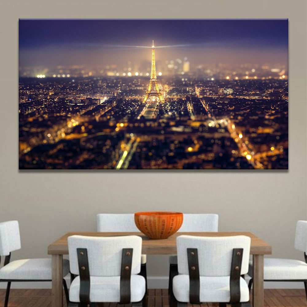 

Картина на холсте Путешествия Paris 40х80 см.