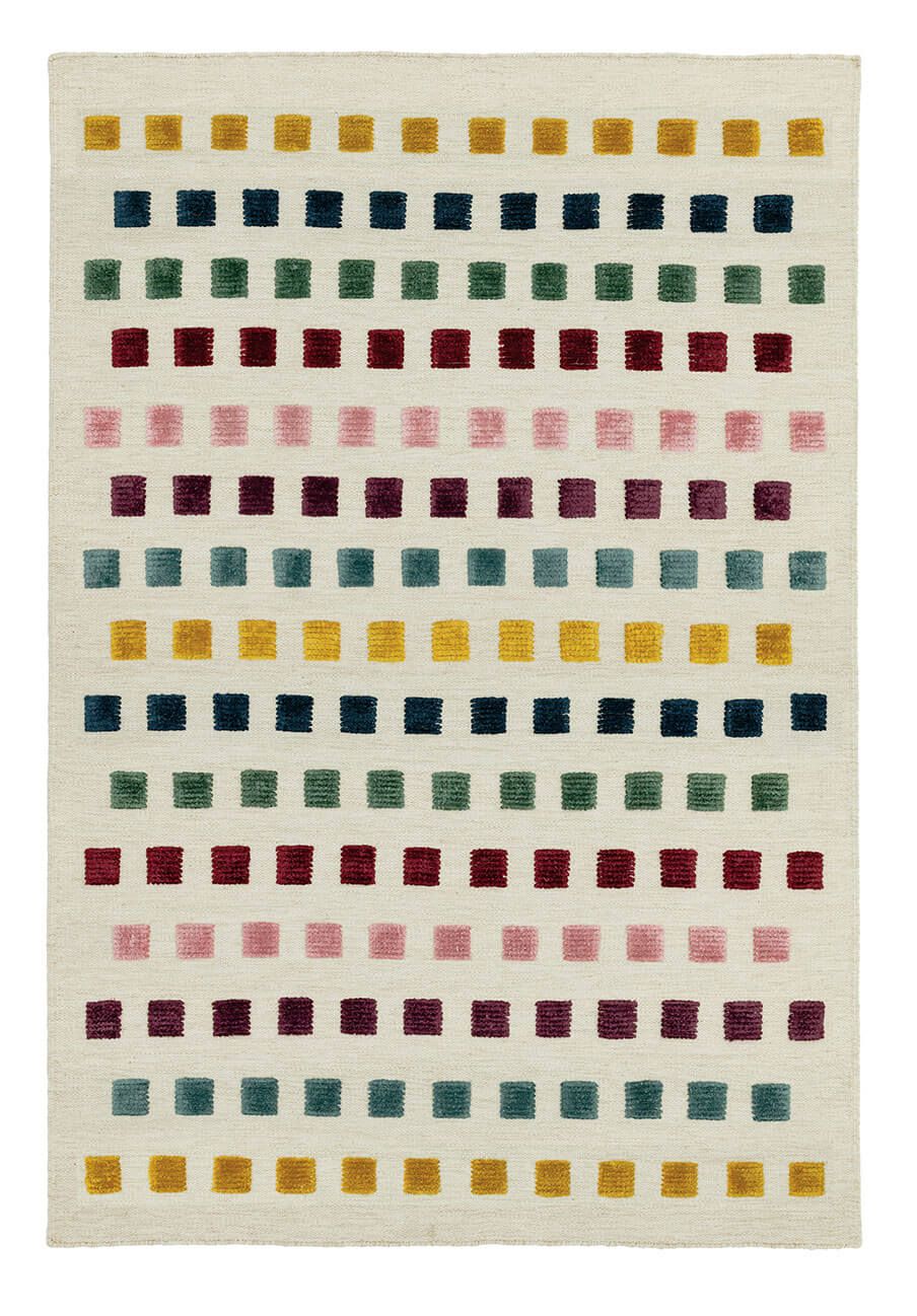 

Ковер Theo Jewel Squares 160х230 см Бежевый