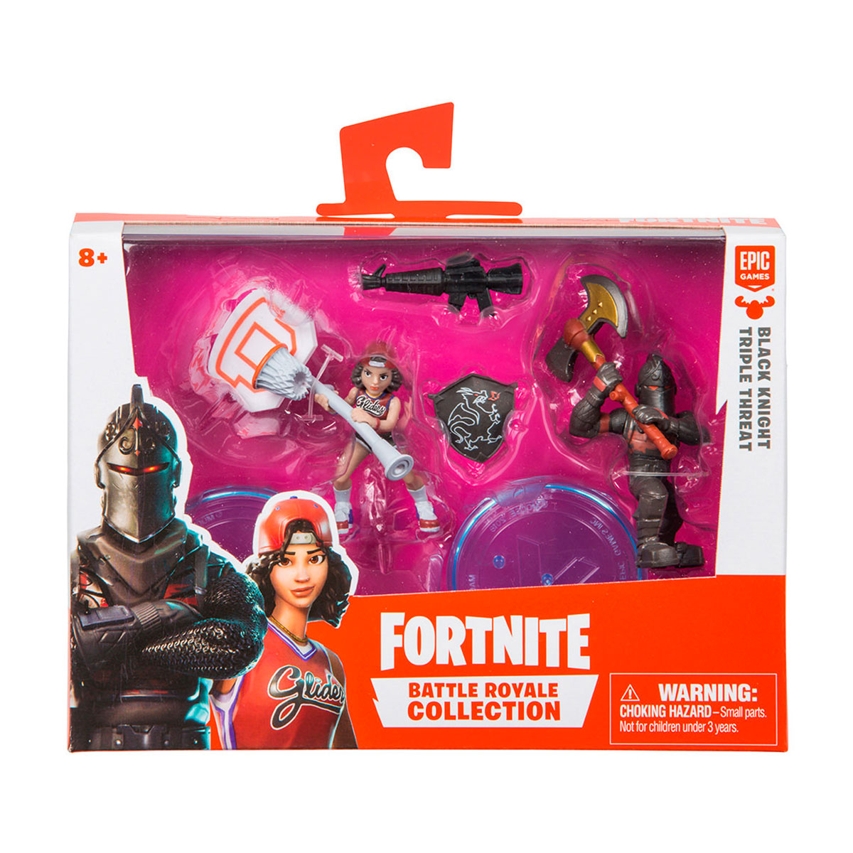 

Набор игровых фигурок FORTNITE – БАСКЕТБОЛЬНАЯ ДУША И ЧЕРНЫЙ РЫЦАРЬ