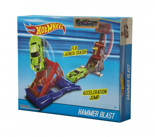

Трек-запуск "Hot Wheel", катапульта с молотом
