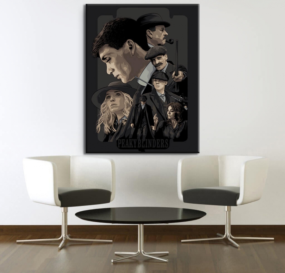 

Картина на холсте Фильмы/сериалы The Peaky Blinders 45х60 см.