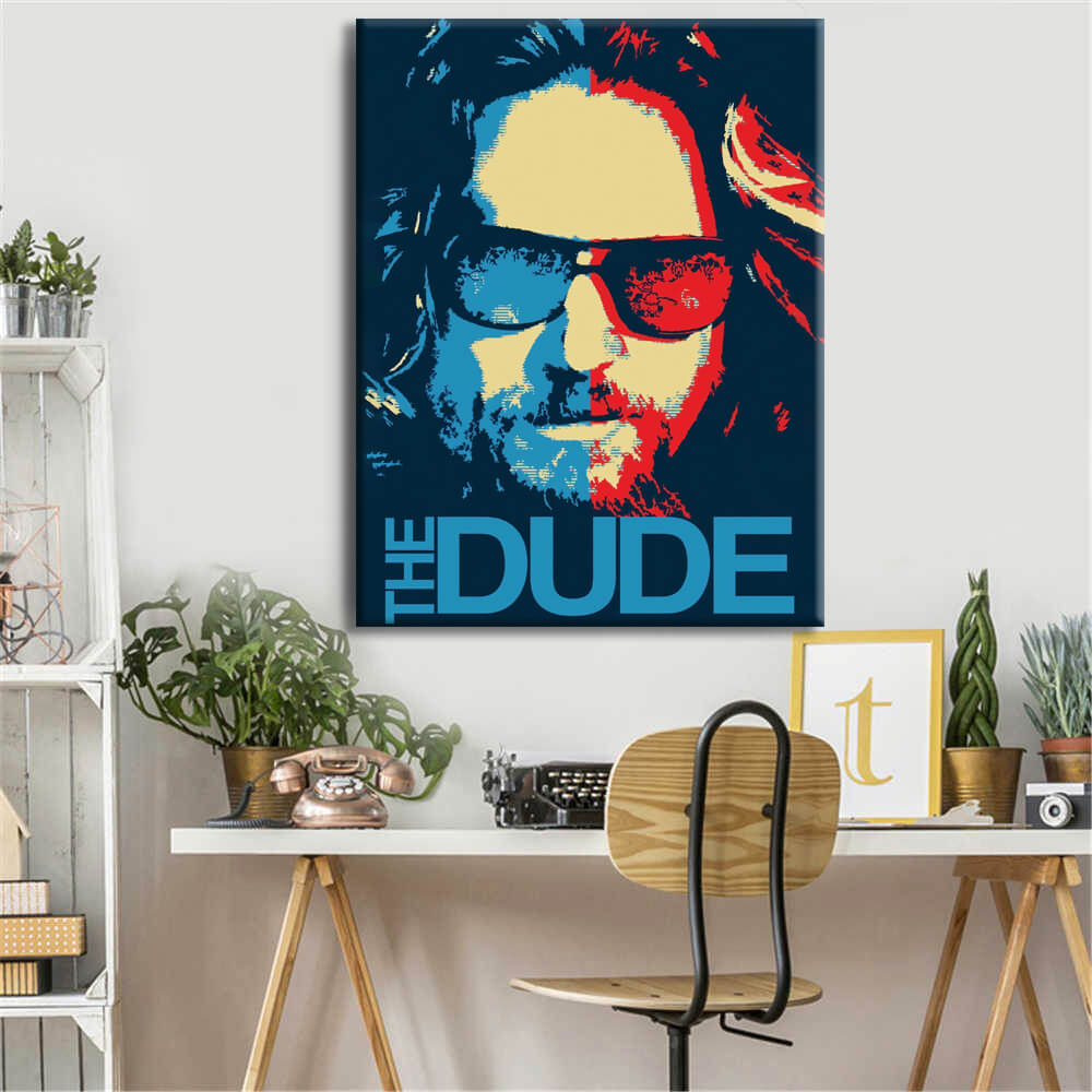 

Картина на холсте Фильмы/сериалы The Dude 45х60 см.