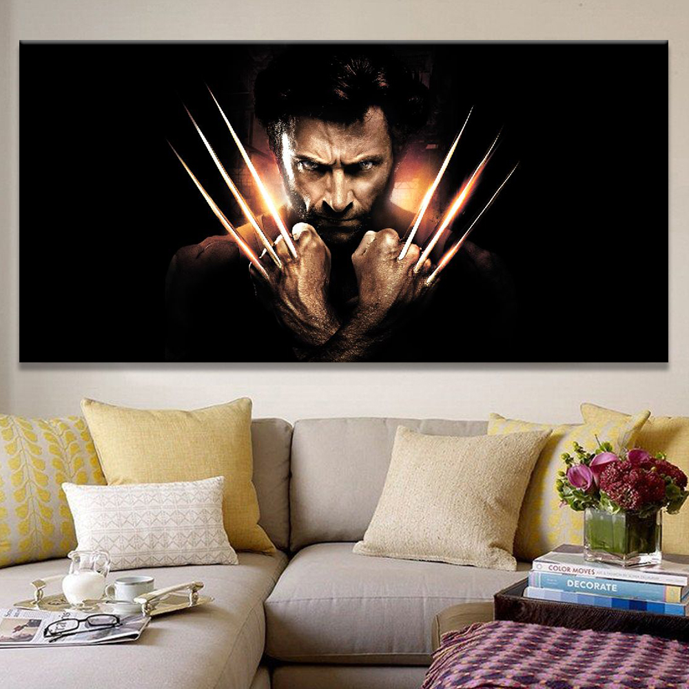

Картина на холсте Фильмы/сериалы Wolverine 40х80 см.