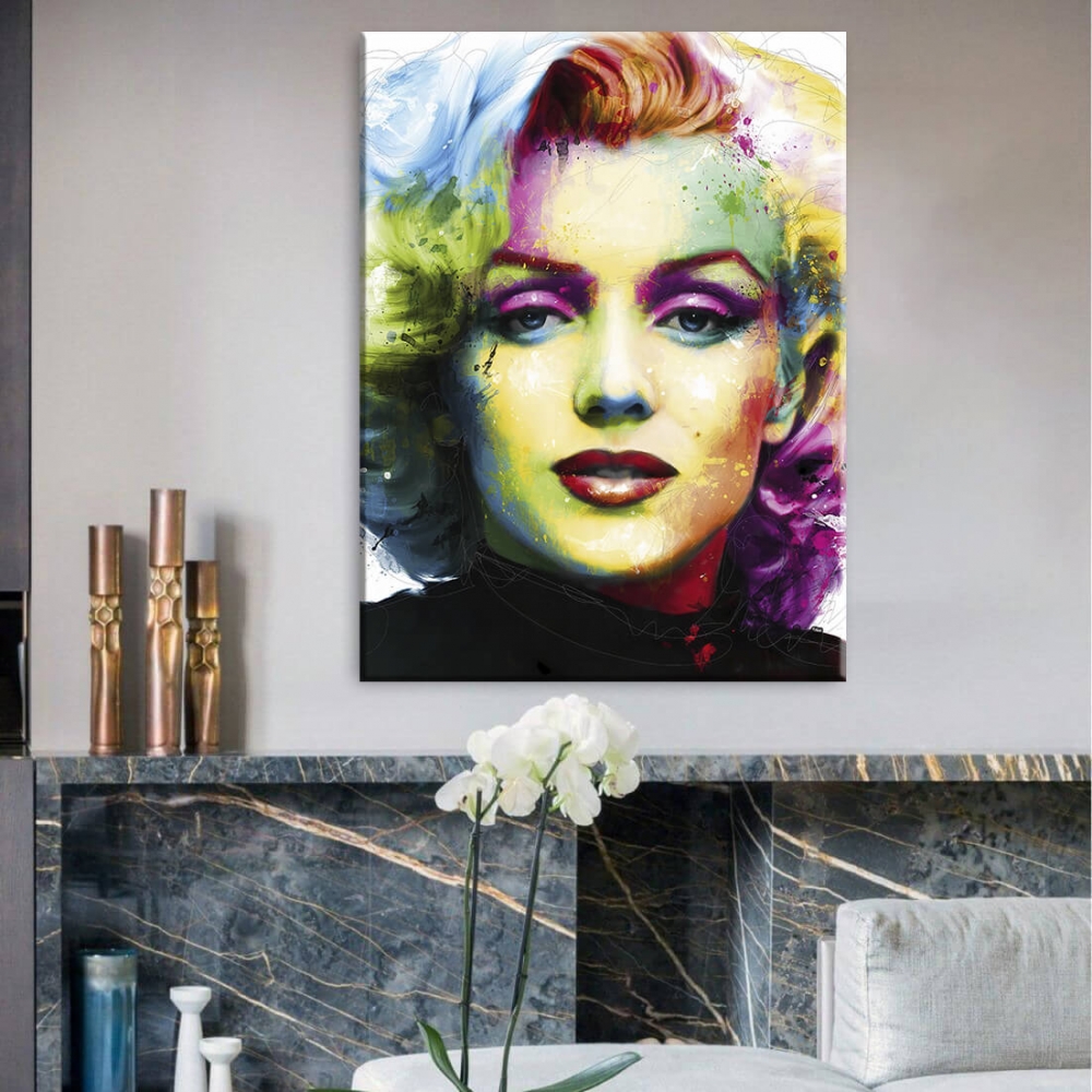 

Картина на холсте Личности Merelyn Monroe 45х60 см.