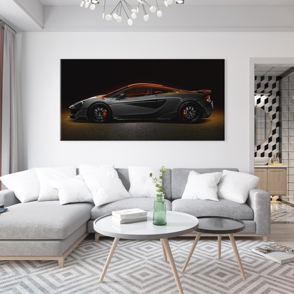 

Картина на холсте Автомобили Fast Car 70х140 см.