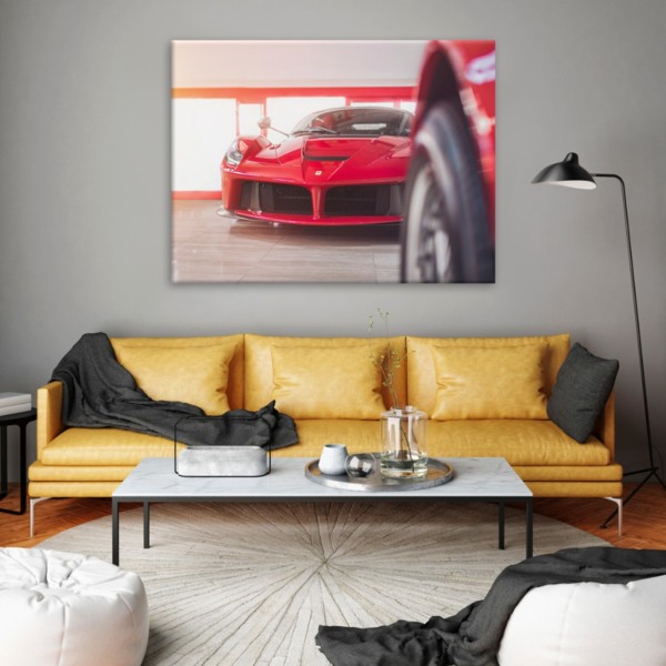 

Картина на холсте Автомобили Ferrari 50х65 см.