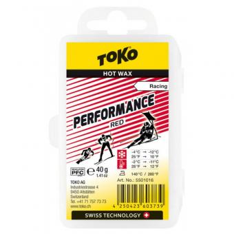 

Твердый воск для лыж и сноубордов Токо, Performance red 40 g