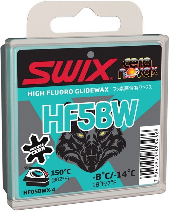 

Высокофтористый парафин Swix, HF5BWX Black W, 40g