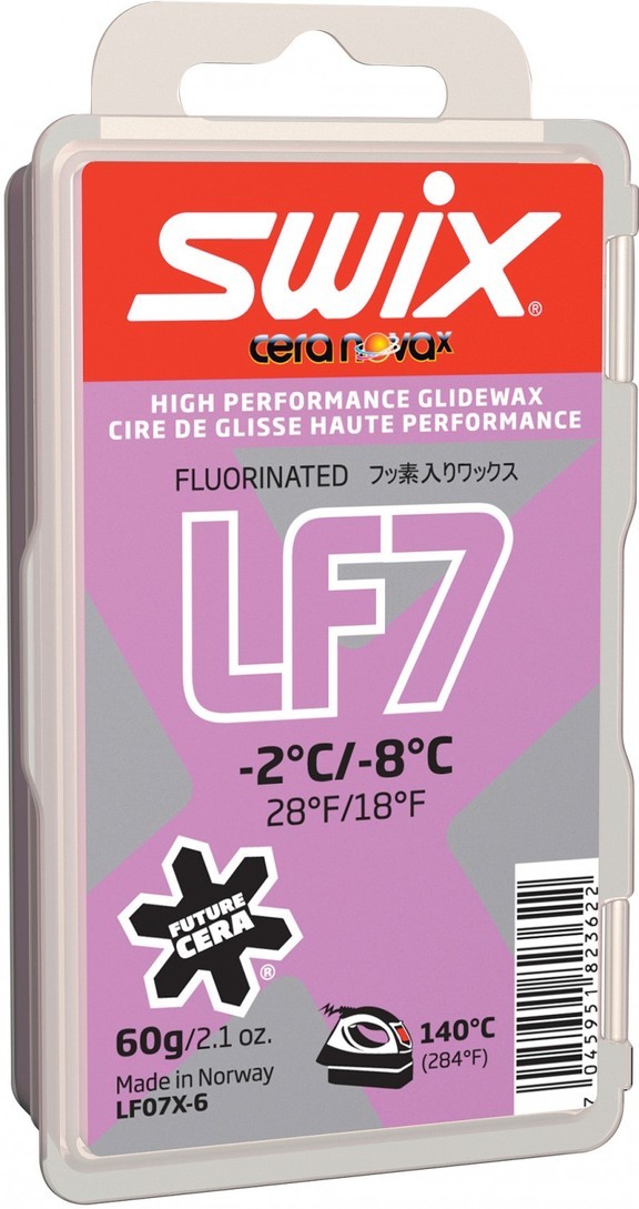 

Низкофтористый парафин Swix, LF6X Blue 60g