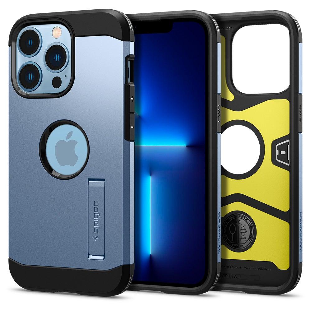 

Чехол Spigen Tough Armor для iPhone 13 Pro Sierra Blue