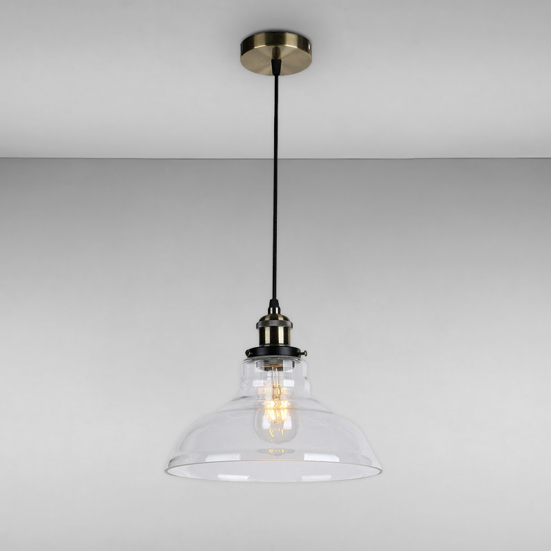 

Люстра подвесная Light House LS-17138-1 Clean бронза + прозрачный