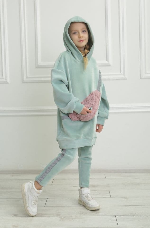 

Детский костюм Велюрка для девочек Zabavka мятный 110 4-5 лет (302411518110)