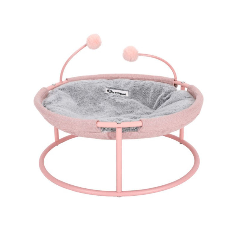

Лежак для кошек Hoopet 19G0306G Light Pink спальное место домашних животных