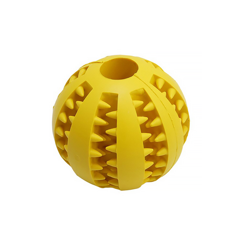 

Игрушка-мяч для собак Pipitao 026631 Yellow D:5,0см жевательный резиновый