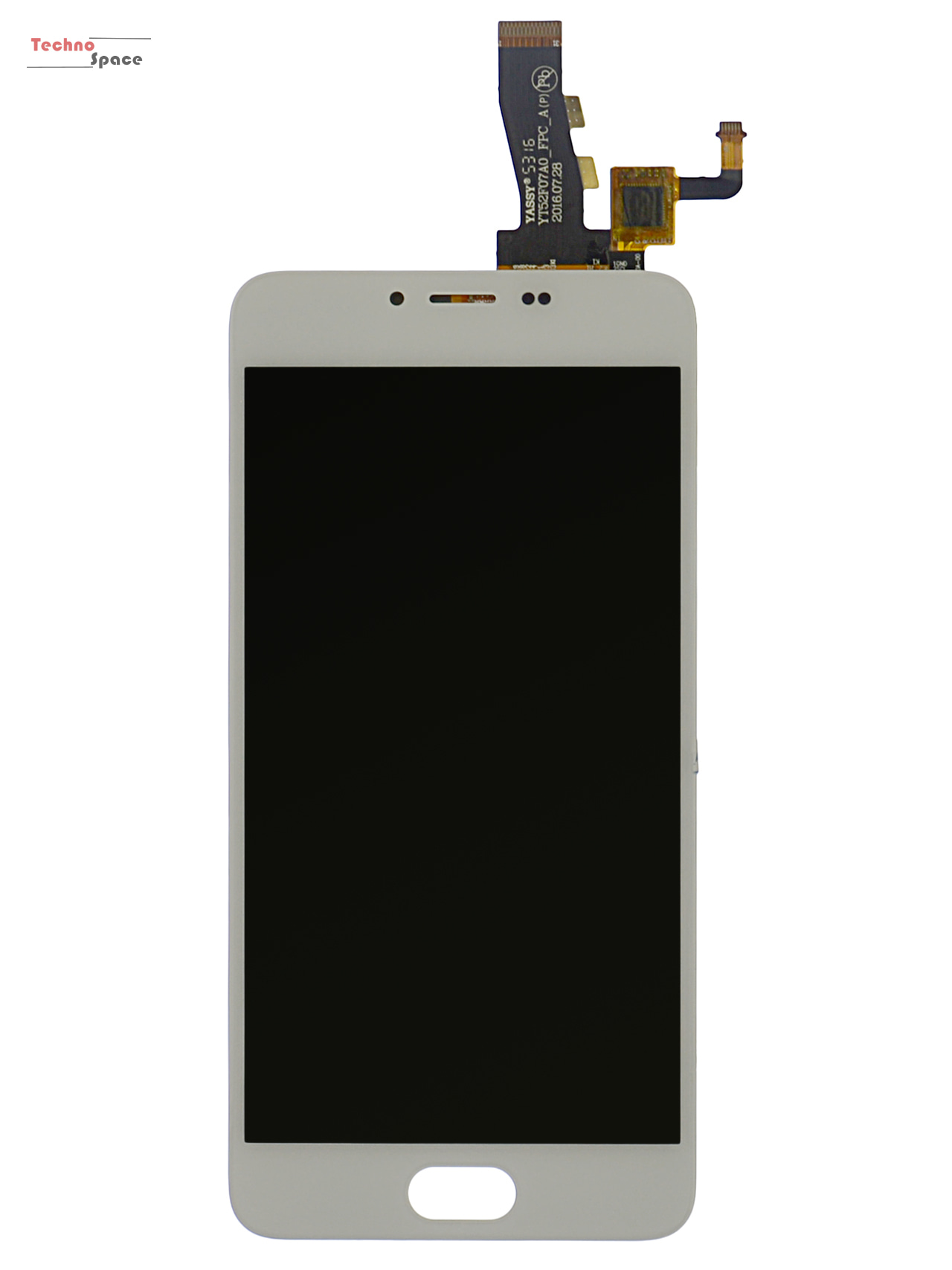 

Дисплей (экран) для Meizu M5 (M611), с тачскрином, белый High Copy