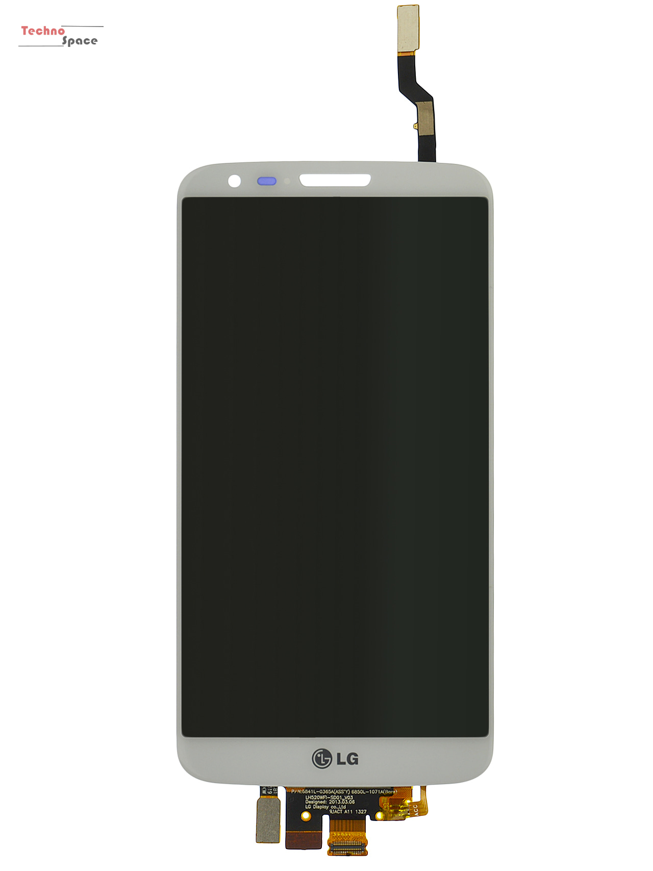 

Дисплей (экран) для LG D800 G2, с тачскрином, белый High Copy