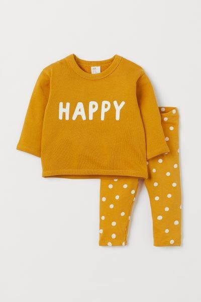 

Комплект (реглан + лосины) H&M 104 см Happy