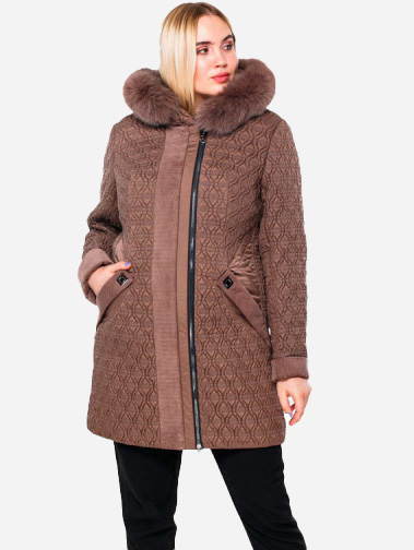 

Куртка Adonis Анжелика  Кофейная, Куртка Adonis Анжелика 50 Кофейная