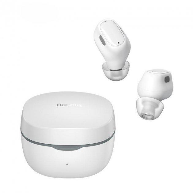 

Бездротові навушники Bluetooth Baseus WM01 White
