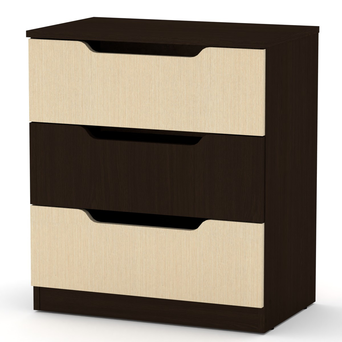 

Комод для вещей Компанит 3М венге