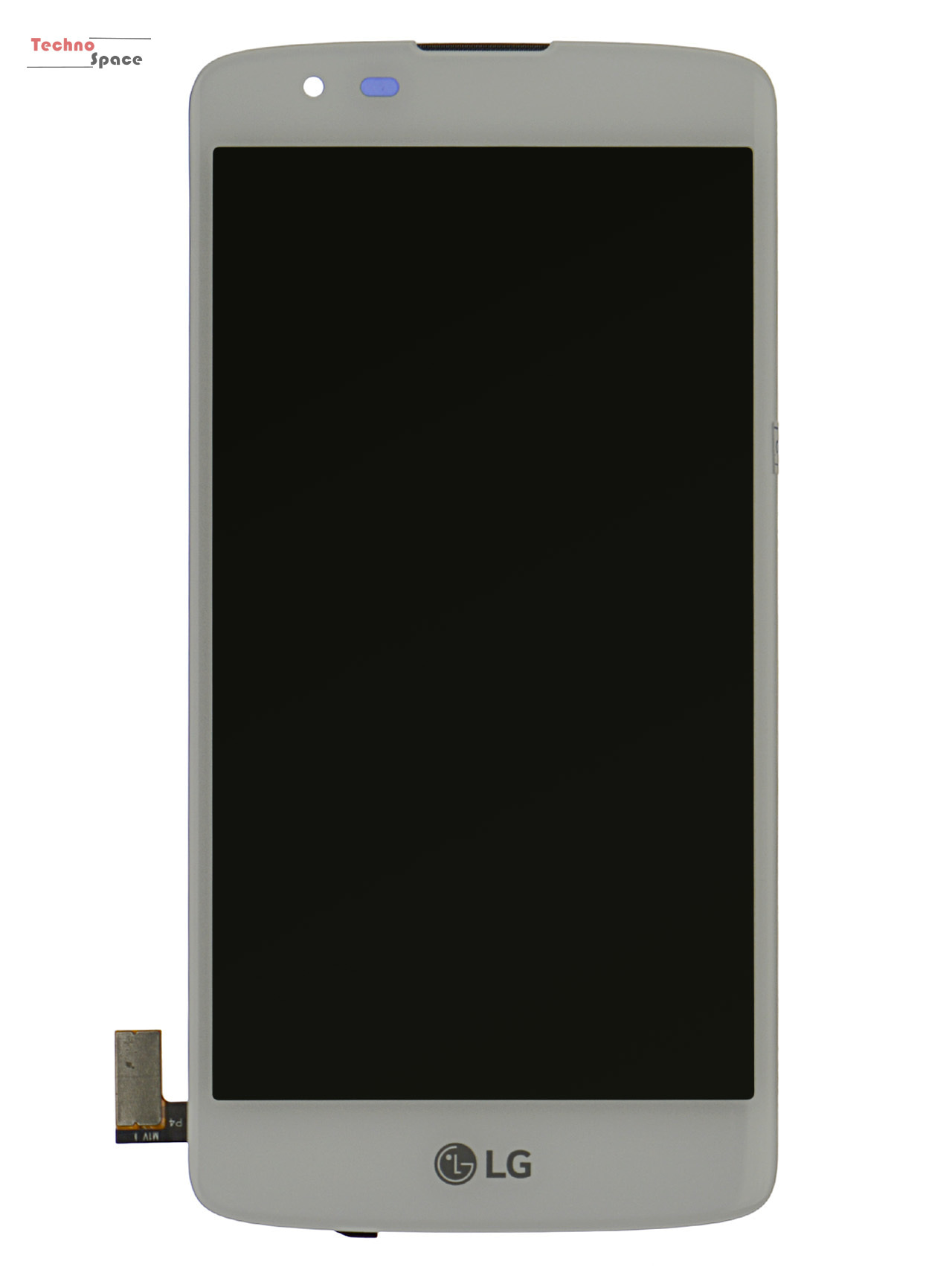 

Дисплей (экран) для LG K350E K8, с тачскрином и рамкой, белый High Copy