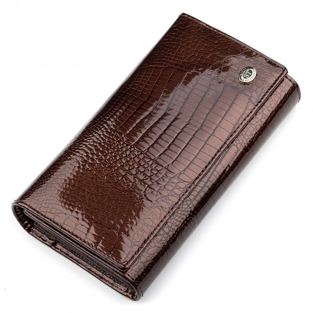 

Кошелек женский кожаный ST Leather 98278 Коричневый