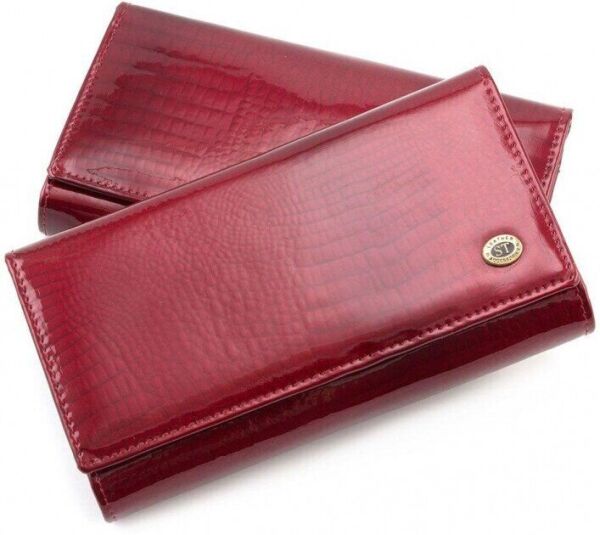 

Женский кожаный кошелек ST Leather 98277 Красный