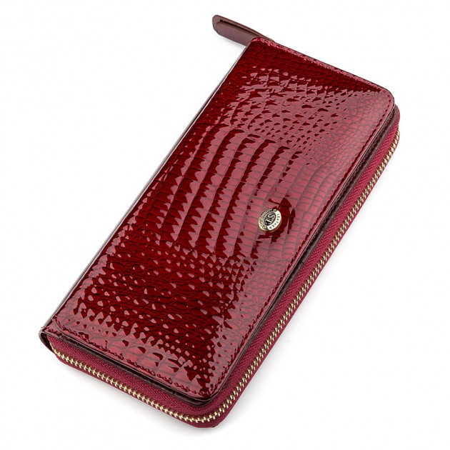 

Кошелек женский из натуральной кожи ST Leather 98267 Бордовый