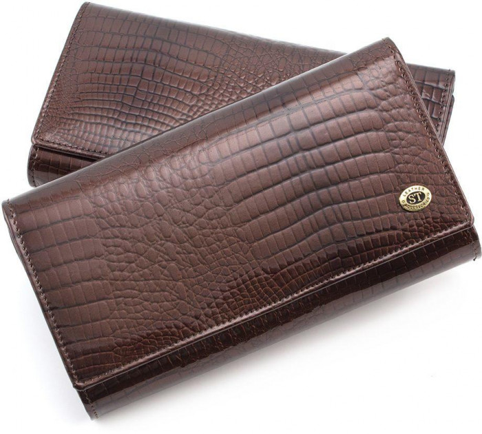 

Женский кожаный кошелек ST Leather 98281 Коричневый