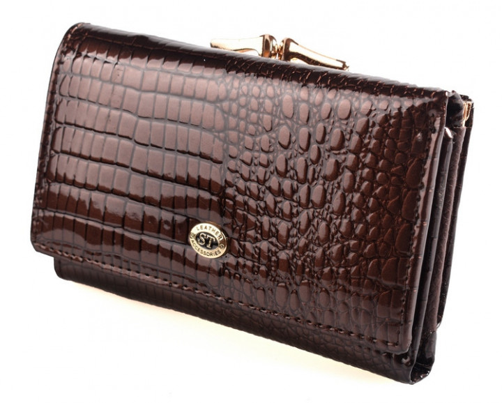 

Женский кожаный кошелек ST Leather 98212 Коричневый