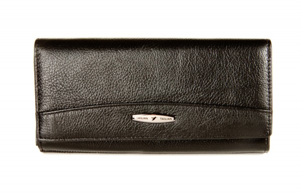 

Кошелек женский из кожи Tailian (T809) 98645 Черный