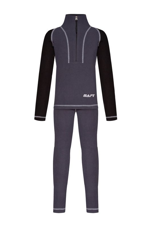 

Термобелье BAFT Z-LINE KIDS 152 серое с чёрным (ZL3507-152)