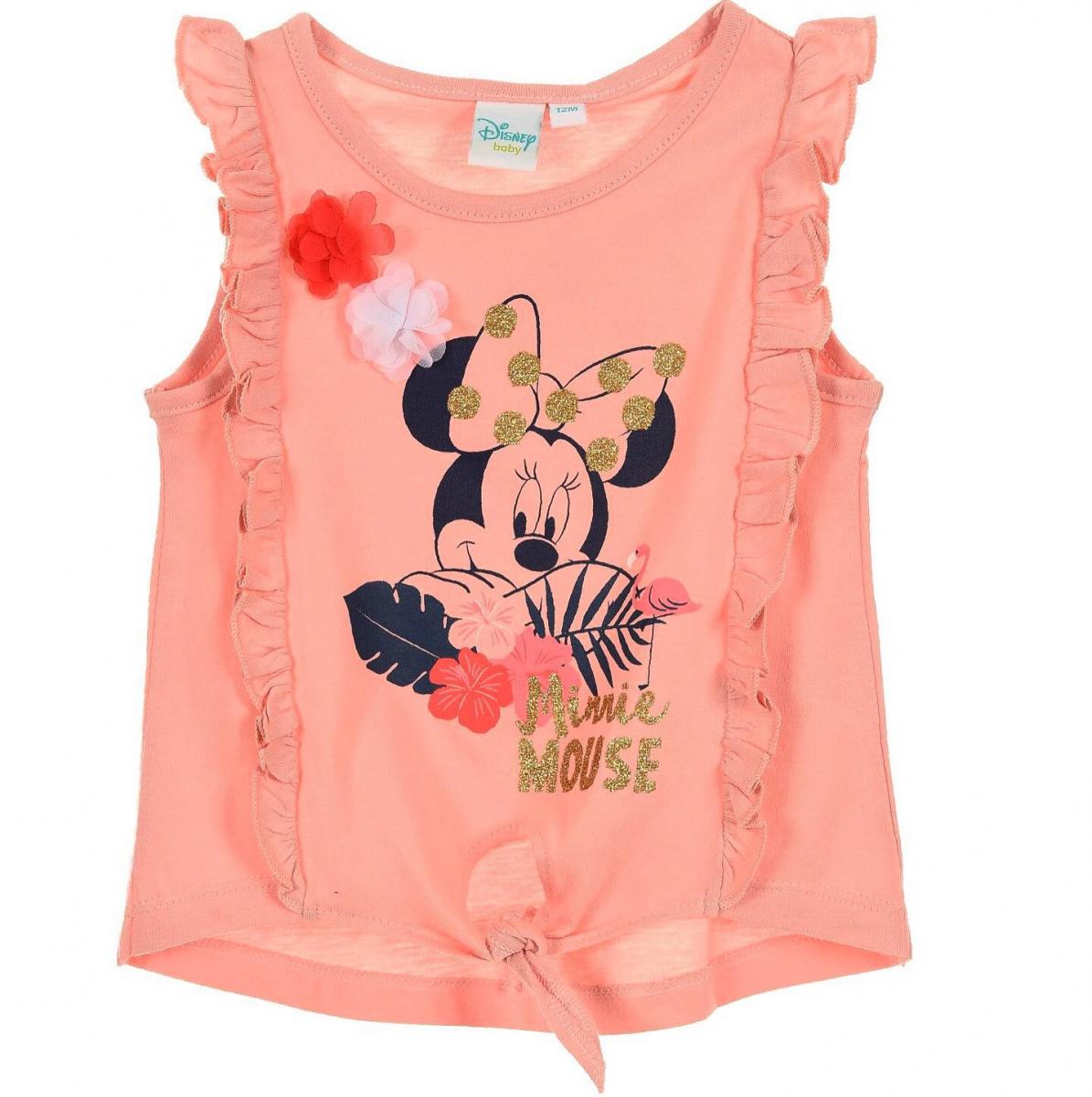 

Футболка Disney Minnie Mouse (Минни Маус) 080 см Коралловый SE01242