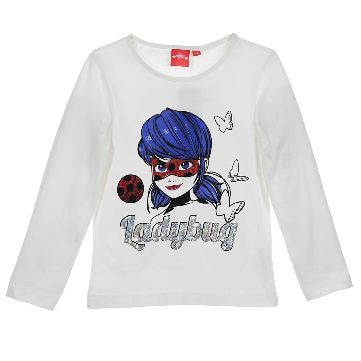 

Футболка с длинными рукавами Disney Miraculous Ladybug (Леди Баг и Супер-Кот) 104 см Белый HS11371