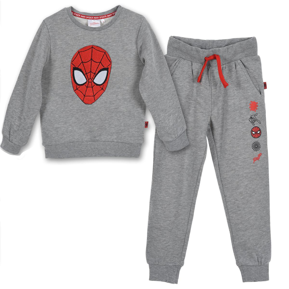 

Спортивный костюм Disney Spider Man (Человек Паук) 098 см Серый HS11252