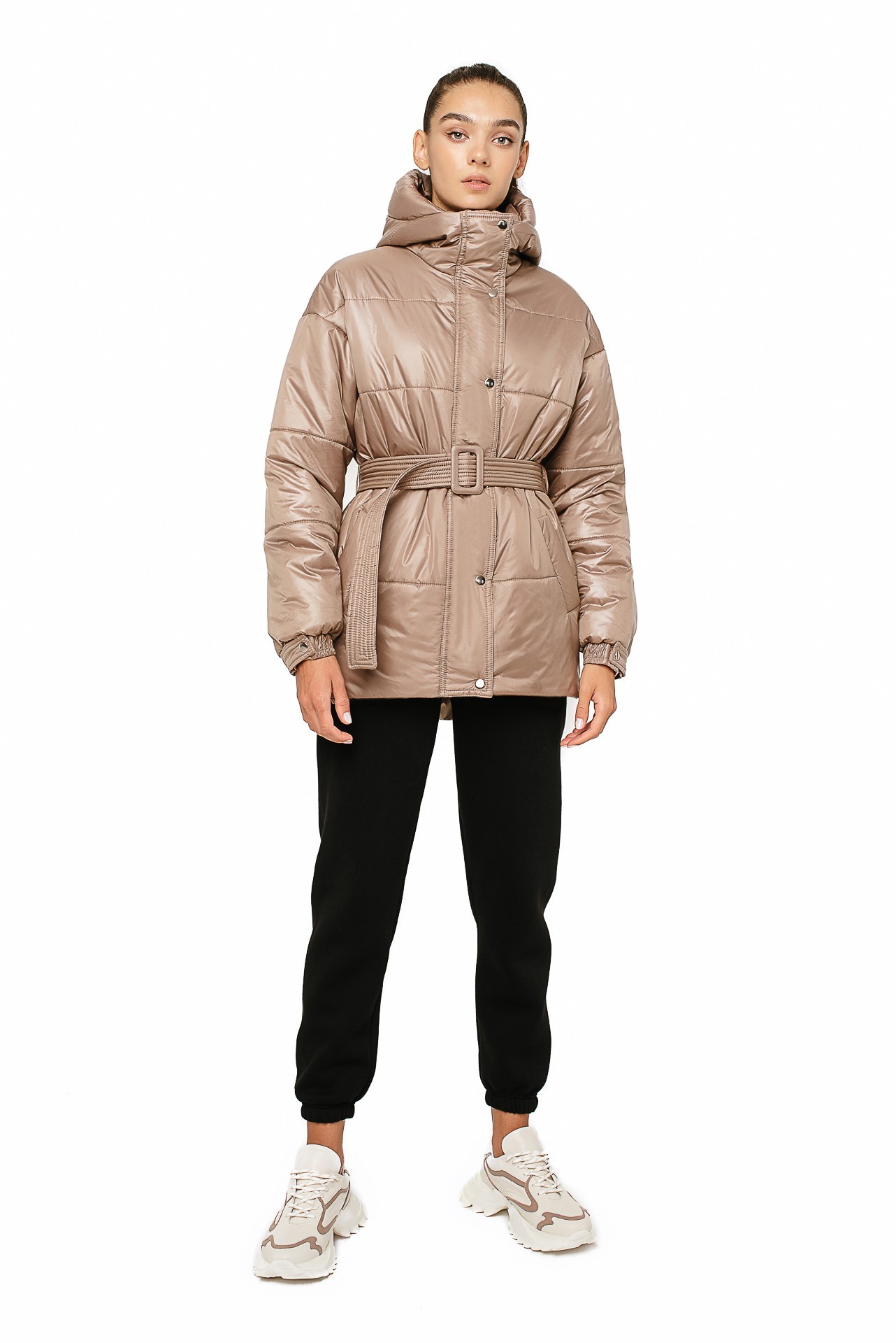 

Пуховик Magnetic короткий в кофейном цвете, Пуховик Magnetic короткий в кофейном цвете M