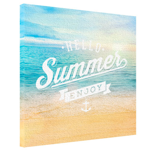 

Картина на ткани Hello summer enjoy Presentville 65х65х2 см 000170644